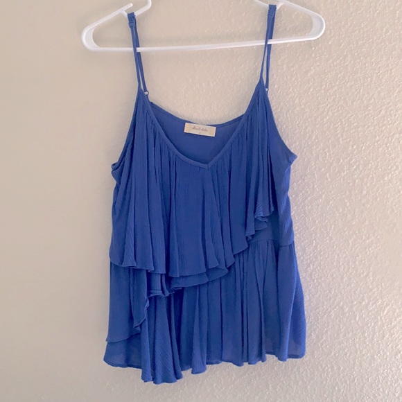 Altar’d State Ruffle Tank - Picture 1 of 4